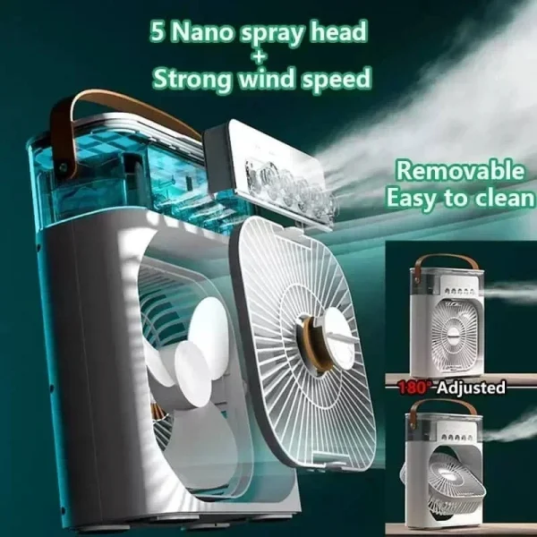 S4d39ce1bbac64c66a8a2fe3372a8d7cfw.webp مبرد الهواء 3 في 1 الصغير: انتعاش وإضاءة! 🌬️💡