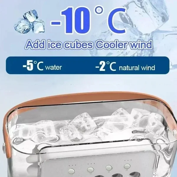 S59e5375ddee541669b988e3ae68f5d07f.webp مبرد الهواء 3 في 1 الصغير: انتعاش وإضاءة! 🌬️💡