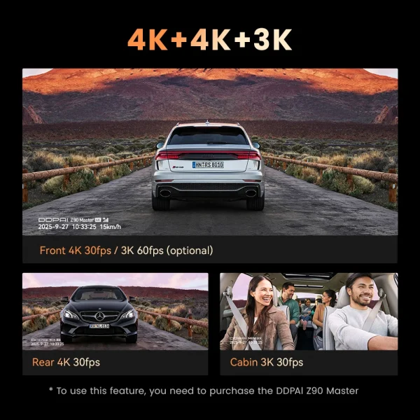 Sc102c0c3502743038ad8c8809100fc85R.webp DDPAI Z90 Master: أمان سيارتك 4K+4K! 🎥